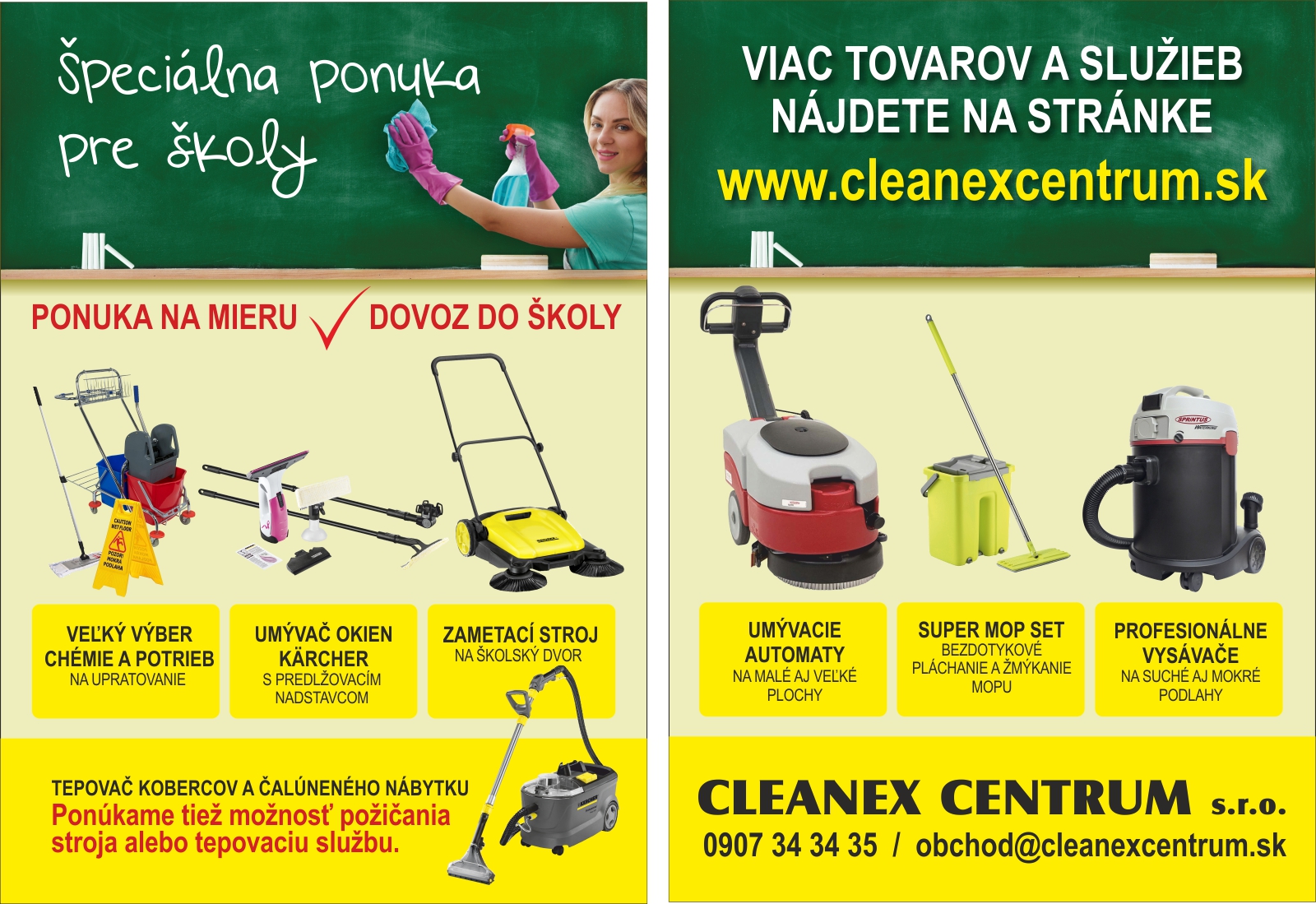 Špeciálna ponuka pre školy